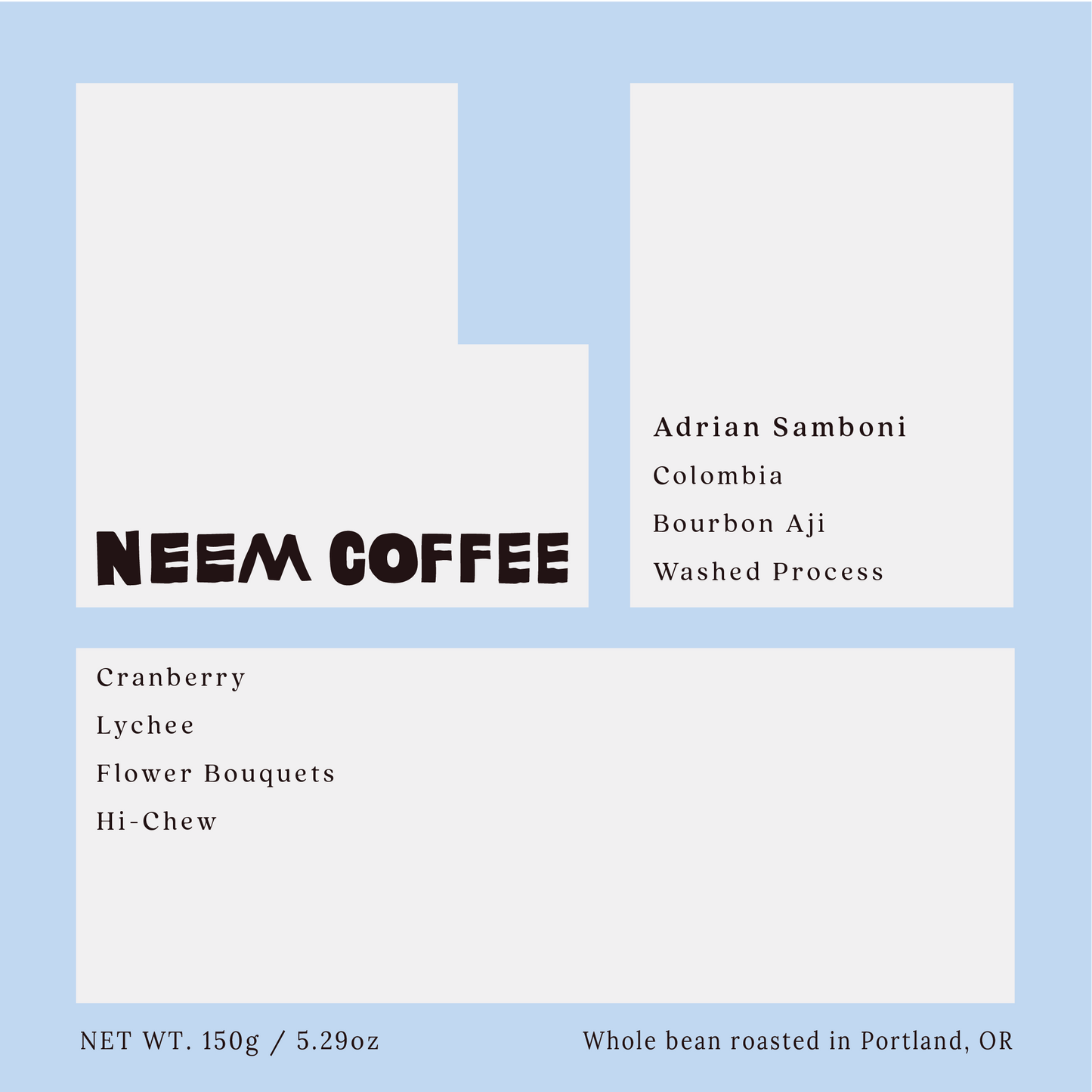 Colombia - Adrian Samboni 150g